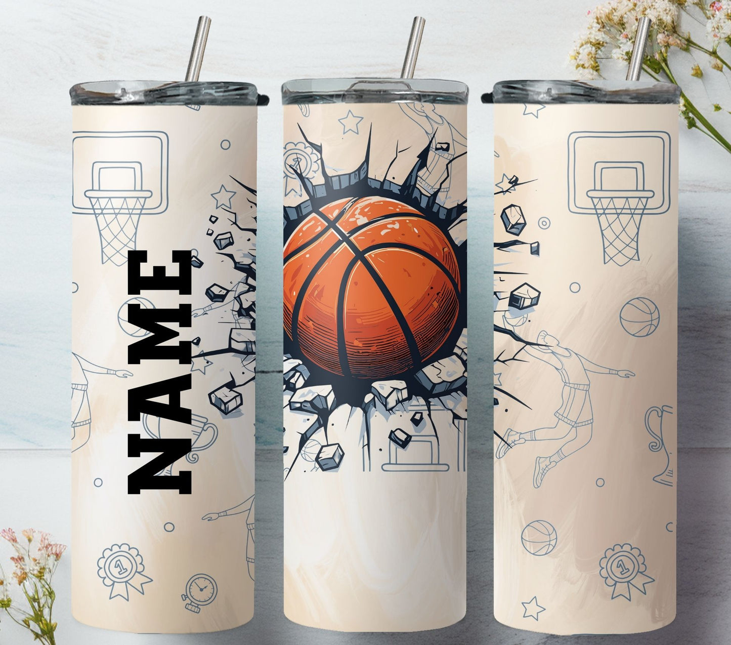 Baseball Tumbler, Custom Baseball Tumbler