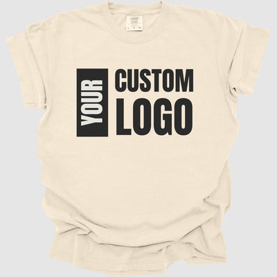 Custom Logo Design T-Shirt, Personalized Logo Tee