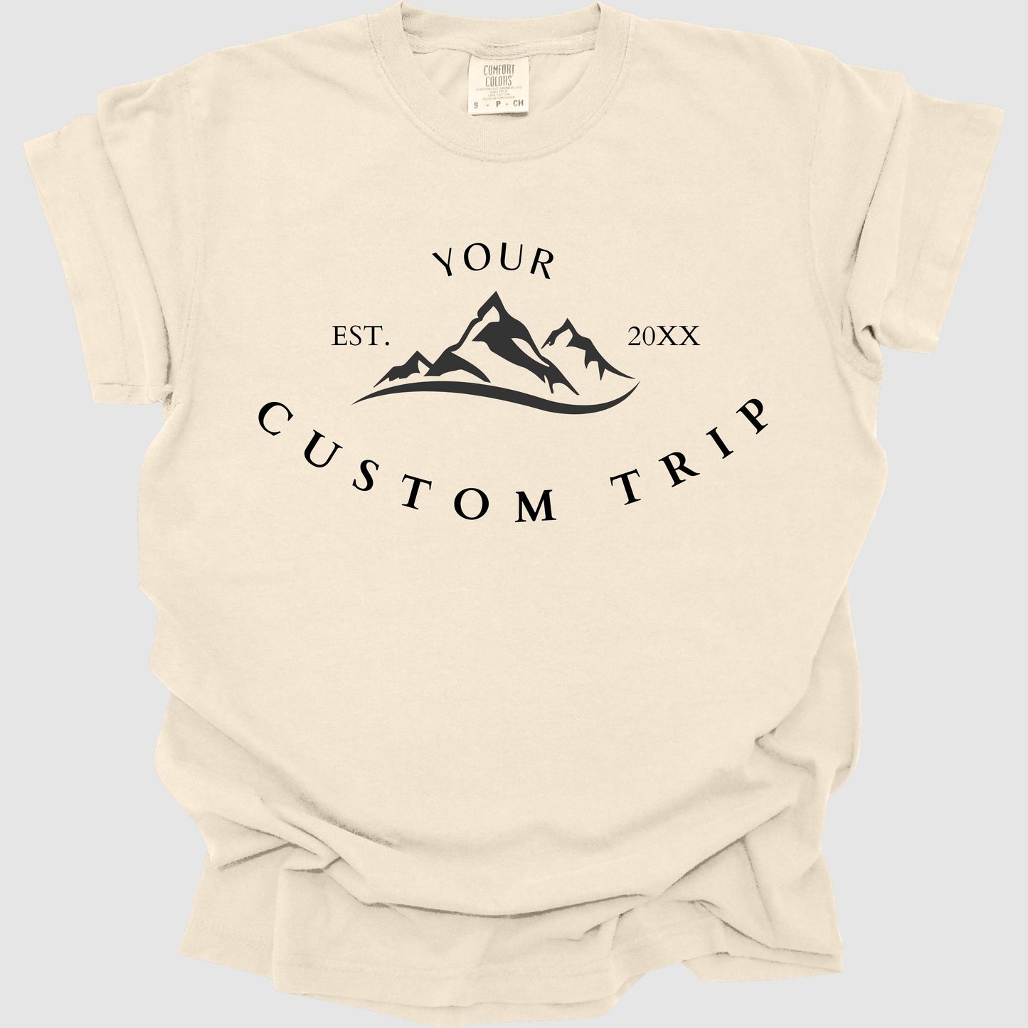 Custom Trip Design T-Shirt, Custom Photo Shirt