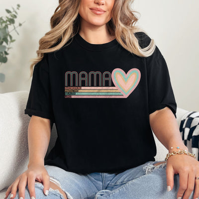 Mama Retro Text Shirt