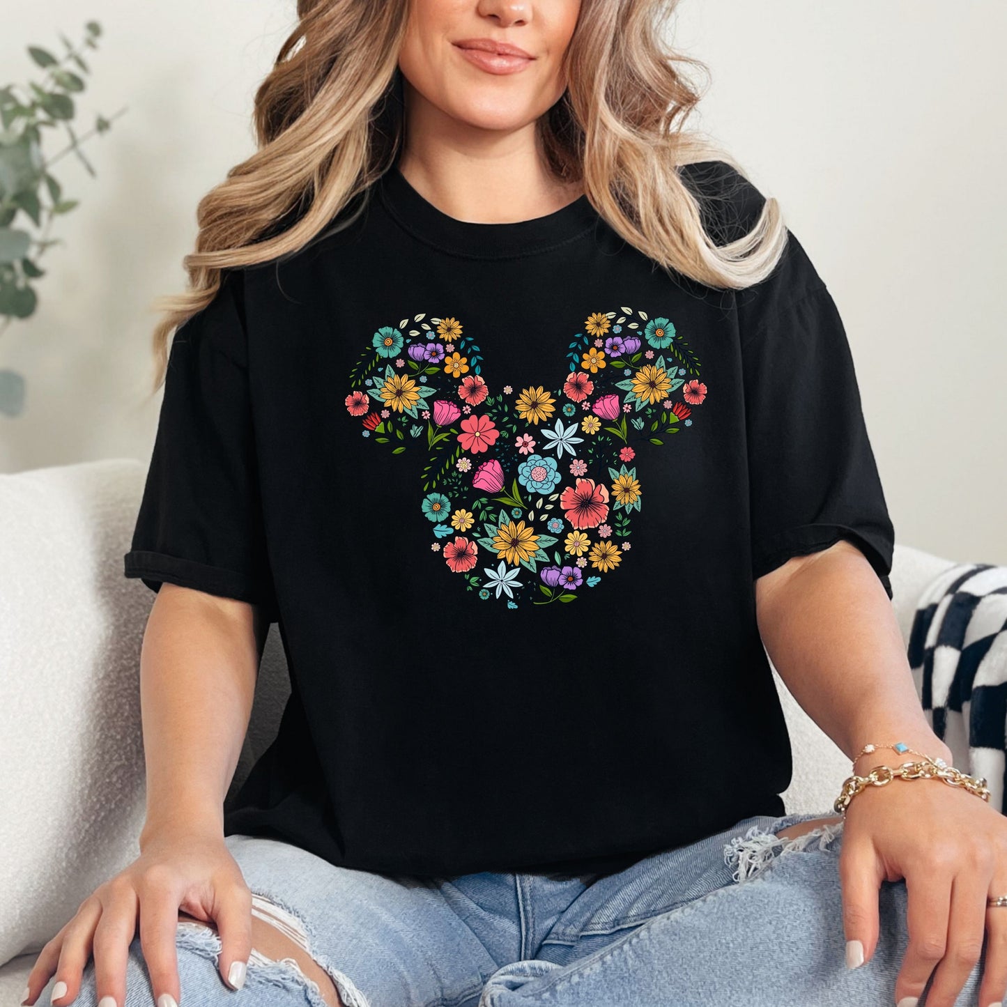 Disney Flowers Shirt