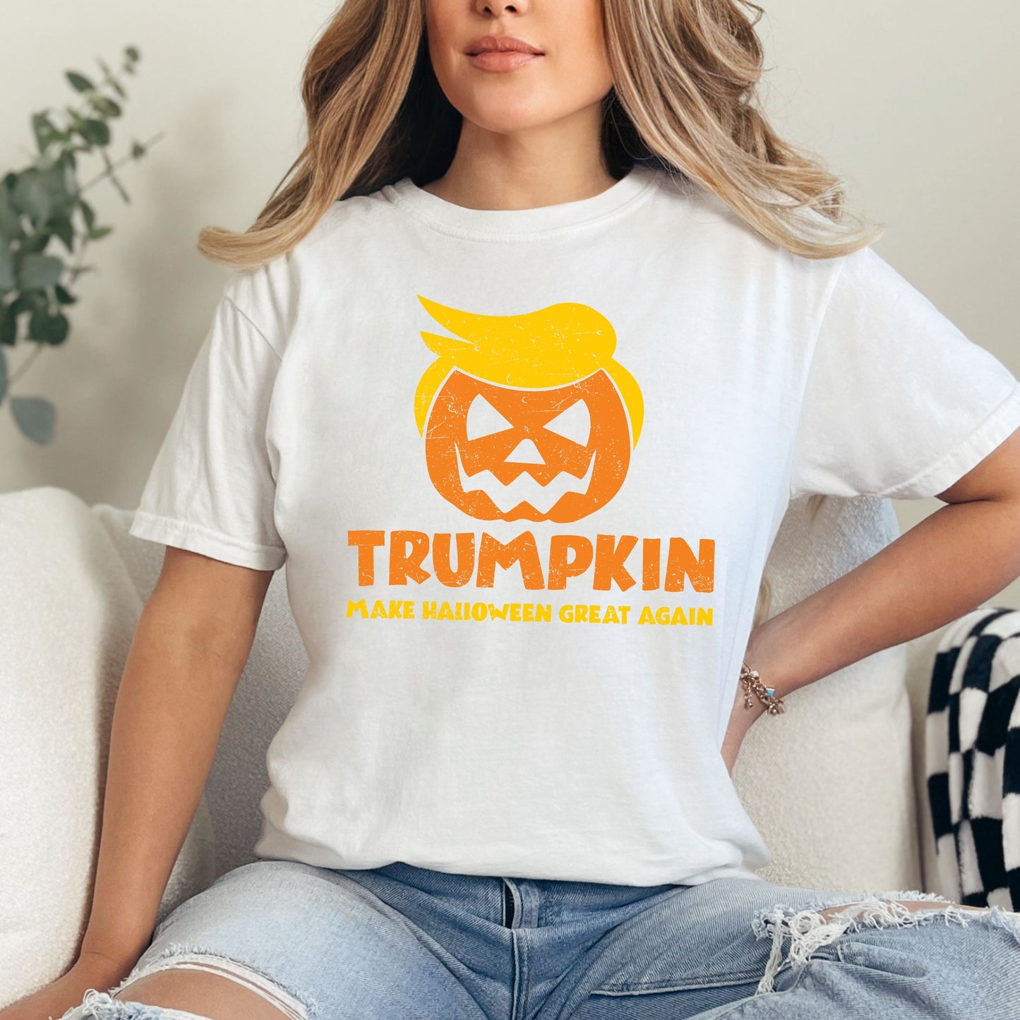 Trumkin Shirt, Trump Halloween Shirt