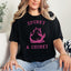 Spunky & Chunky Sassy Cat Lover T-Shirt, Gift for Cat Mom and Cat Dad