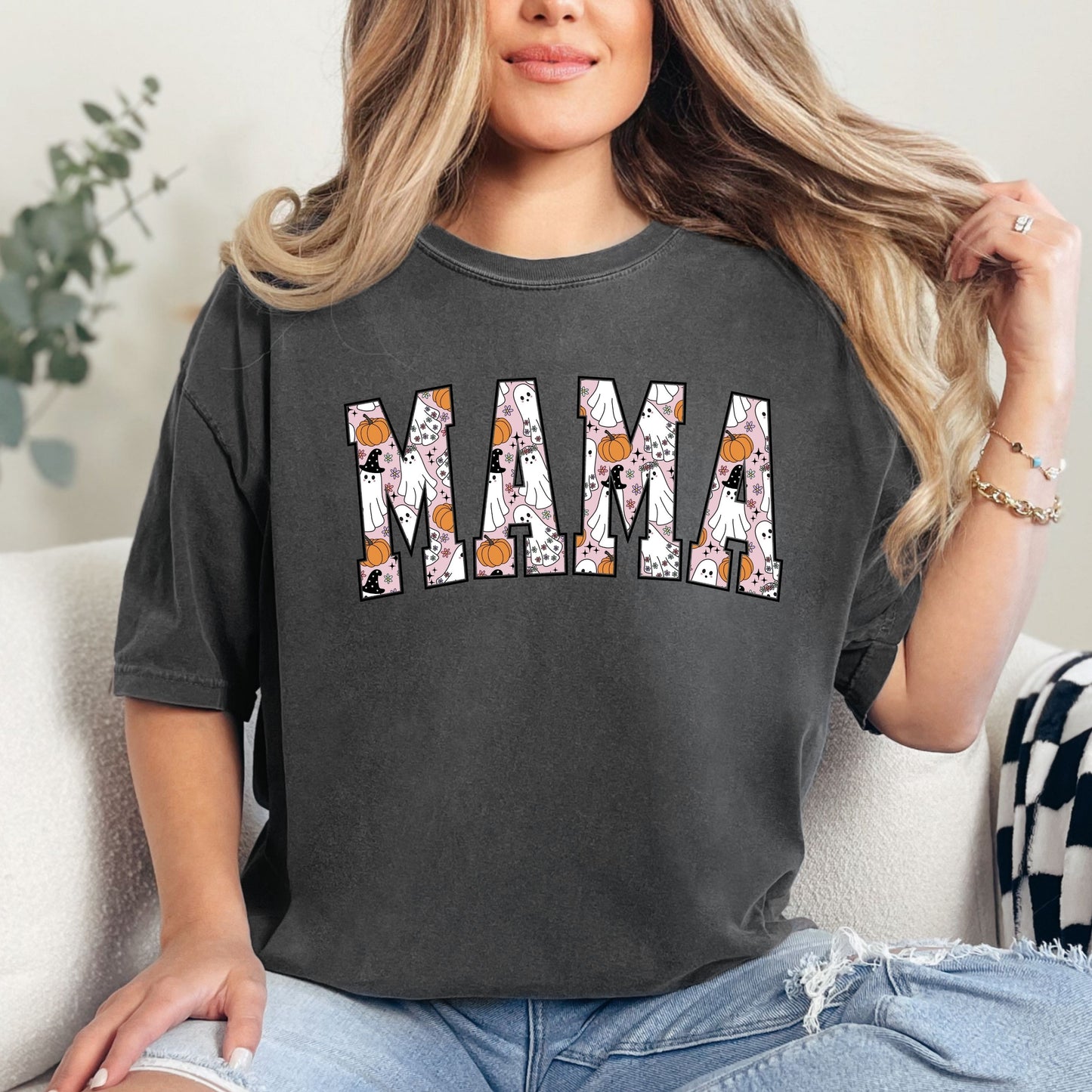 Mama Spooky Halloween Shirt