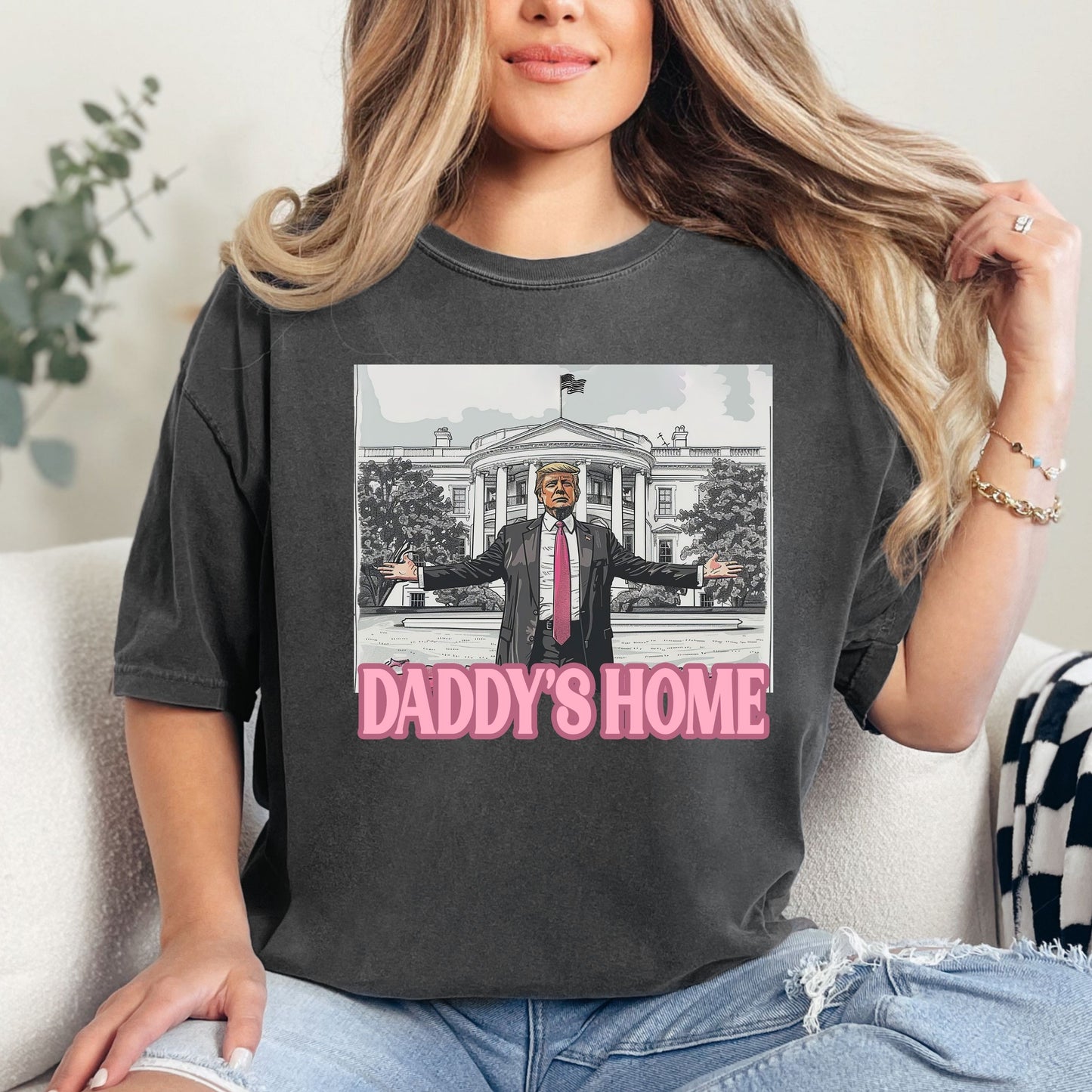 Daddys Home Trump Shirt,  Trump Funny Shirt