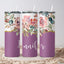 Flowers Tumbler, Custom Flowers Tumbler