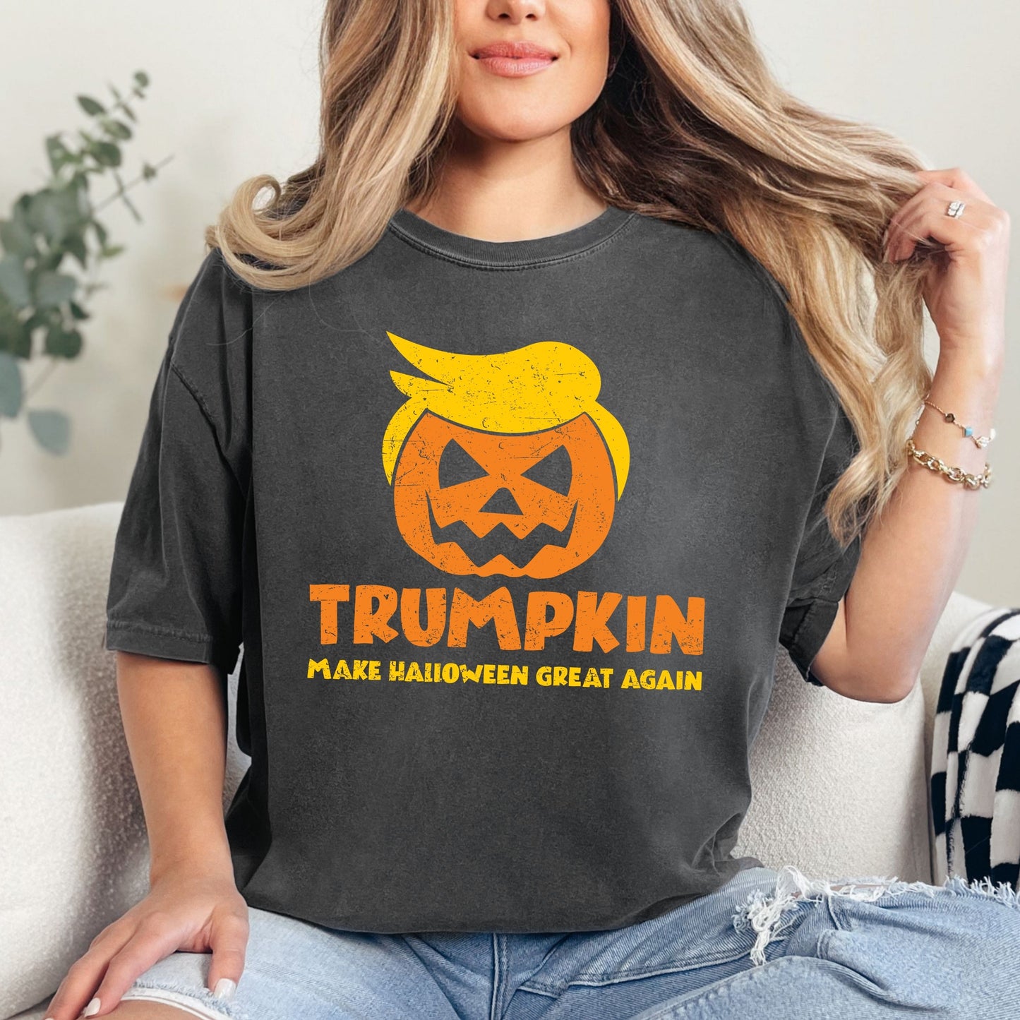 Trumkin Shirt, Trump Halloween Shirt