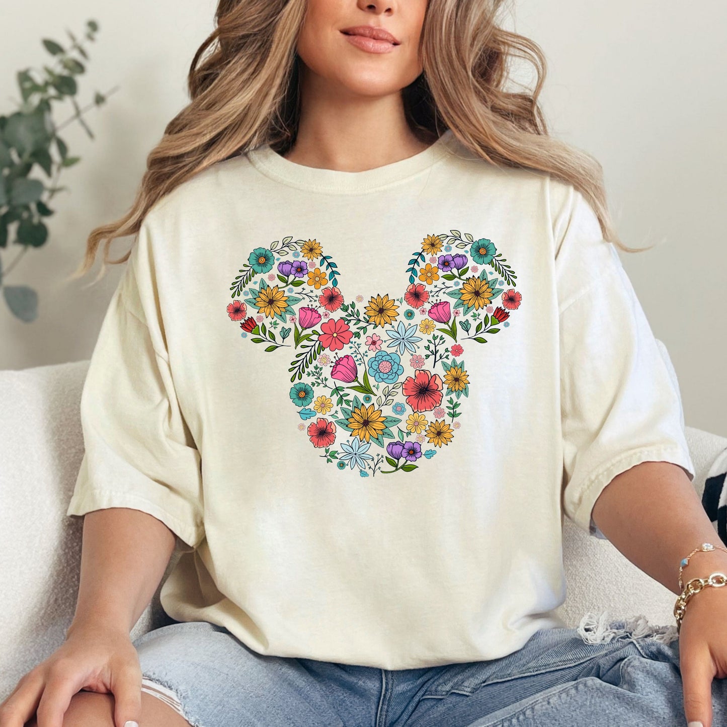 Disney Flowers Shirt