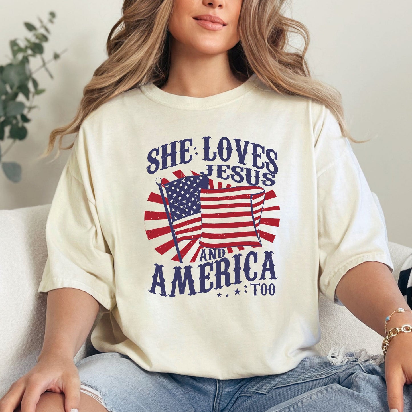 She Loves Jesus and America Too