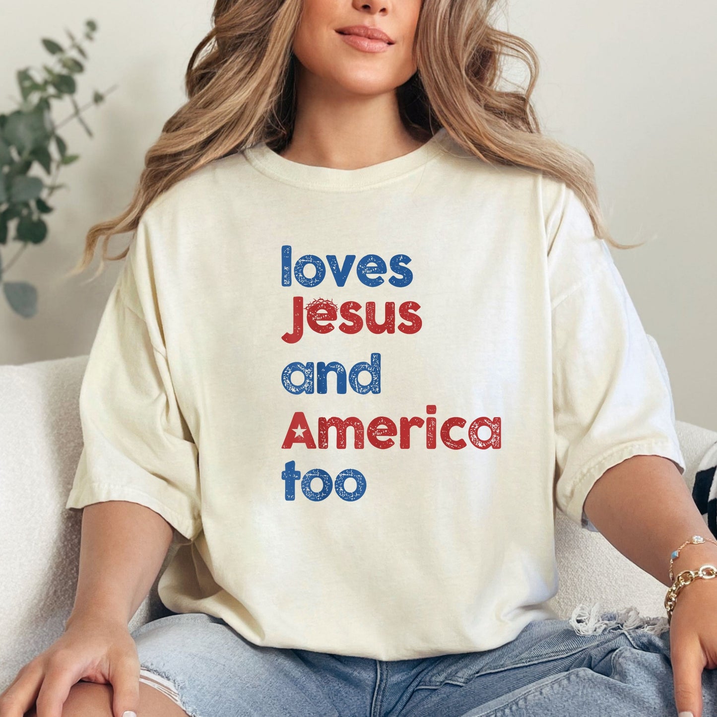 Loves Jesus and America Too