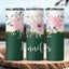 Flowers Tumbler, Custom Flowers Tumbler