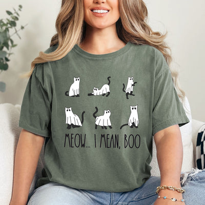 Meow I Meow Boo Shirt