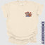 Turkey Embroidered T-Shirt, Thanksgiving Shirt