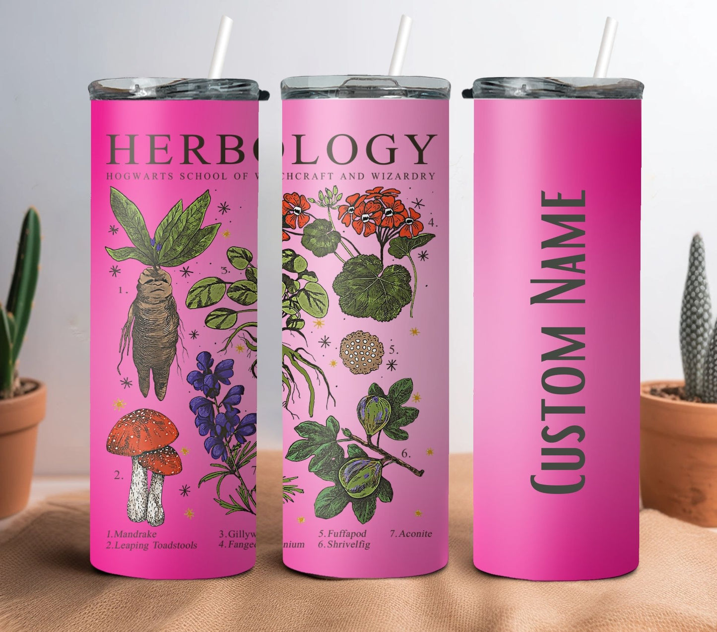 Herbolog Tumbler, Custom Planet Tumbler