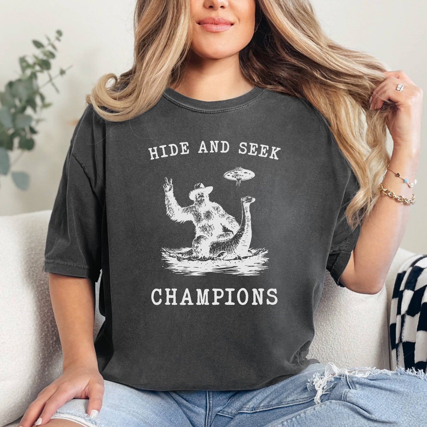 Hide And Seek Champions T-Shirt, UFO T-Shirt