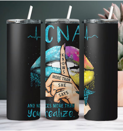 Nurse Tumbler, CNA Nurse Tumbler