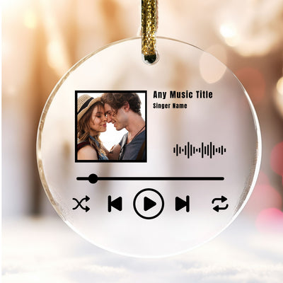 Song Ornament, Custom Song Ornament