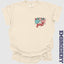 American Girl Embroidery T-Shirt, 4th of July Shirt