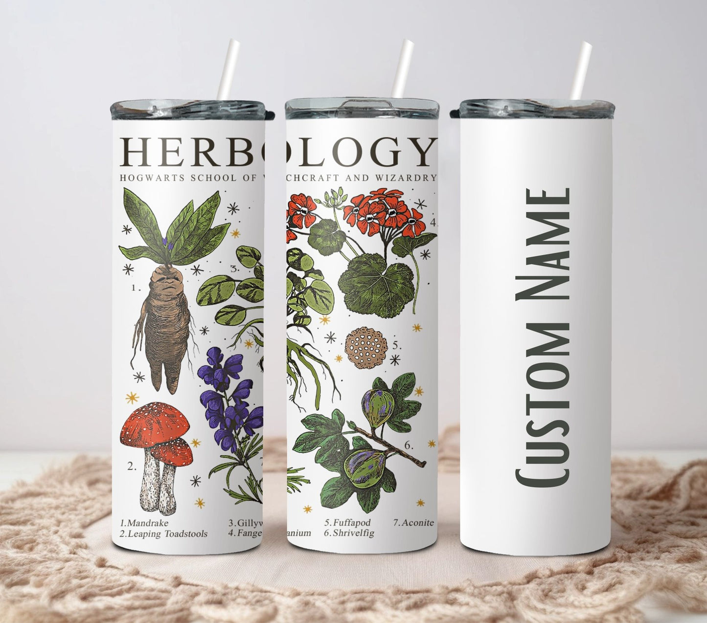 Herbolog Tumbler, Custom Planet Tumbler