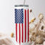 American Flag Tumbler