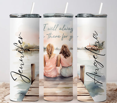 Besties Tumbler, Custom Besties Tumbler