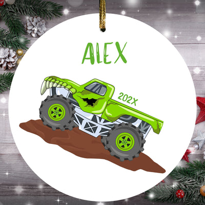 Truck Ornament, Jeep Boy Ornament