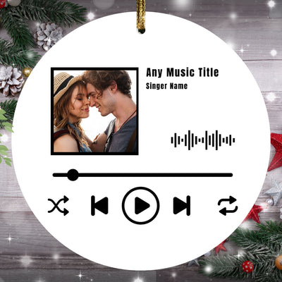 Song Ornament, Custom Song Ornament