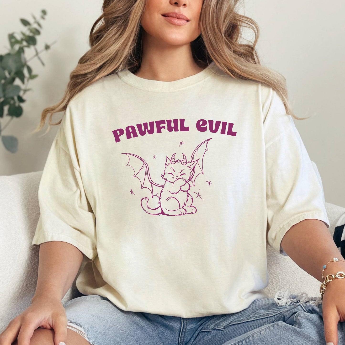 Pawful Evil T-Shirt, Gift for Pet Parents