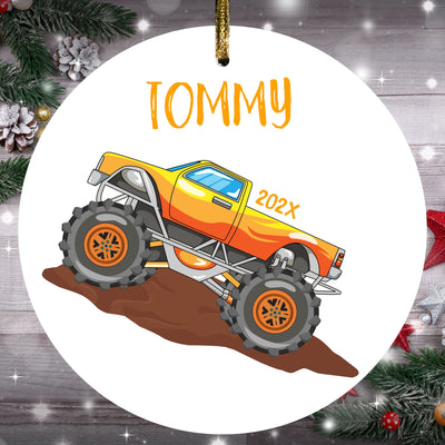 Truck Ornament, Boy Jeep Ornament