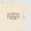 Dad EST.2024 Embroidered T-Shirt, Gift for Dad