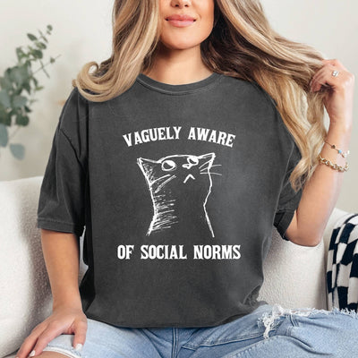 Vaguely Aware of Social Norms T-Shirt