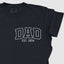 Dad EST.2024 Embroidered T-Shirt, Gift for Dad