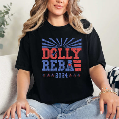 Dolly Reba Retro President 2024 Shirt